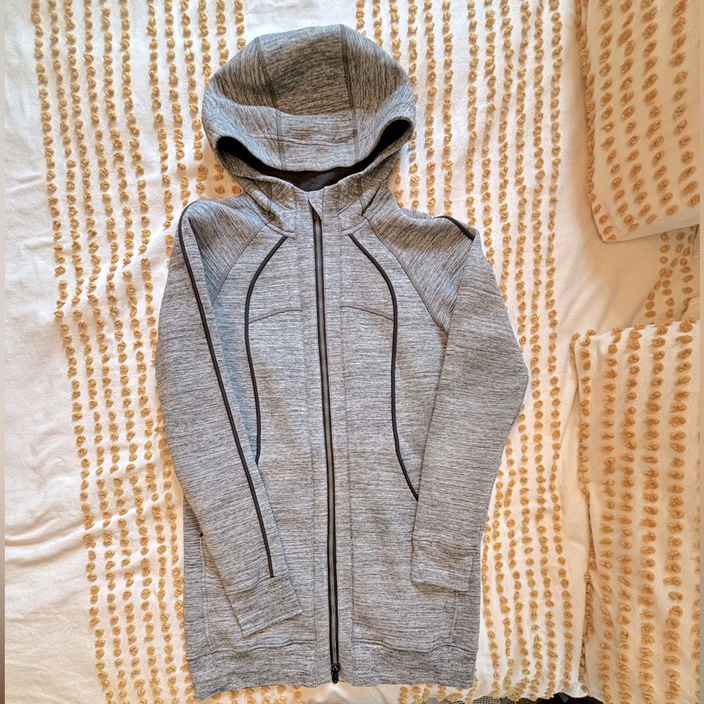 Lululemon long hoodie, size 6